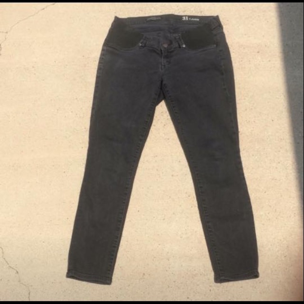 J crew maternity ankle jeans